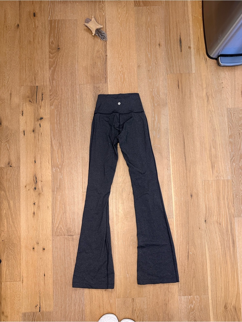 lululemon Charcoal Gray Groove flare Leggings